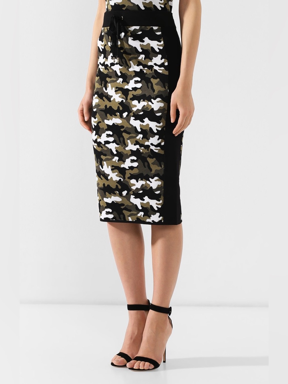 Michael Kors Camo Pencil Skirt L